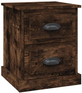 Shumee noční stolek kouřový dub 39 × 39 × 47,5 cm kompozitní dřevo - Night Stand
