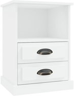 Shumee noční stolek bílý 43 × 36 × 60 cm - Night Stand