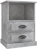Shumee noční stolek betonově šedý 43 × 36 × 60 cm - Night Stand
