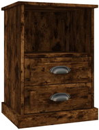 Shumee noční stolek kouřový dub 43 × 36 × 60 cm - Night Stand