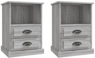 Shumee noční stolky 2 ks, šedé sonoma 43 × 36 × 60 cm - Night Stand