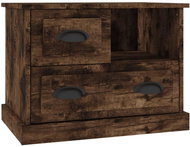 Shumee bedside table smoky oak 60 × 39 × 45 cm - Night Stand