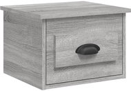 Shumee nástěnný noční stolek šedý sonoma 41,5 × 36 × 28 cm - Night Stand