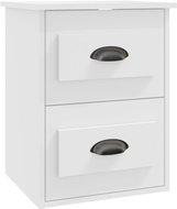 Shumee nástěnný noční stolek bílý 41,5 × 36 × 53 cm - Night Stand