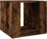 Shumee noční stolek kouřový dub 41 × 40 × 36 cm kompozitní dřevo - Night Stand