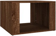 Shumee noční stolek hnědý dub 57 × 55 × 36 cm kompozitní dřevo - Night Stand