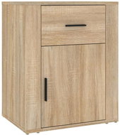 Shumee noční stolek dub sonoma 50 × 36 × 60 cm kompozitní dřevo - Night Stand
