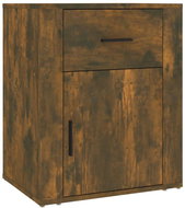 Shumee noční stolek kouřový dub 50 × 36 × 60 cm kompozitní dřevo, 816725 - Night Stand