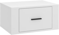Shumee nástěnný noční stolek bílý 50 × 36 × 25 cm - Night Stand