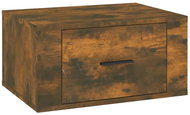 Shumee nástěnný noční stolek kouřový dub 50 × 36 × 25 cm - Night Stand