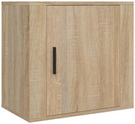 Shumee nástěnný noční stolek dub sonoma 50 × 30 × 47 cm - Night Stand