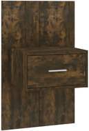 Shumee nástěnný noční stolek kouřový dub, 816952 - Night Stand