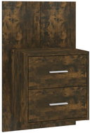 Shumee nástěnný noční stolek kouřový dub, 816958 - Night Stand