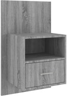 Shumee nástěnný noční stolek šedý sonoma, 816966 - Night Stand