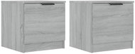 Shumee noční stolky 2 ks, šedé sonoma 40 × 39 × 40 cm - Night Stand