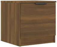 Shumee noční stolek hnědý dub 40 × 39 × 40 cm - Night Stand