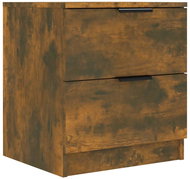 Shumee noční stolek kouřový dub kompozitní dřevo, 817033 - Night Stand