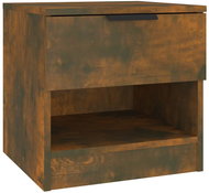 Shumee noční stolek kouřový dub kompozitní dřevo, 817045 - Night Stand