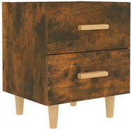 Shumee noční stolek kouřový dub 40 × 35 × 47,5 cm, 817285 - Night Stand