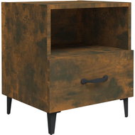 Shumee noční stolek kouřový dub kompozitní dřevo, 817303 - Night Stand