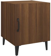 Shumee noční stolek hnědý dub kompozitní dřevo, 817319 - Night Stand