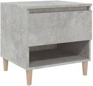 Shumee noční stolek betonově šedý 50 × 46 × 50 cm kompozitní dřevo - Night Stand