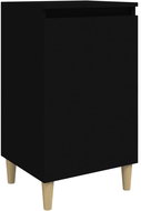 Shumee noční stolek černý 40 × 35 × 70 cm kompozitní dřevo - Night Stand