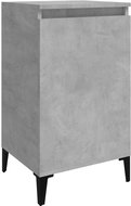Shumee noční stolek betonově šedý 40 × 35 × 70 cm kompozitní dřevo, 819652 - Night Stand