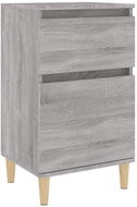 Shumee noční stolek šedý sonoma 40 × 35 × 70 cm - Night Stand