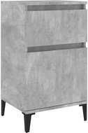 Shumee noční stolek betonově šedý 40 × 35 × 70 cm - Night Stand