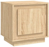 Shumee noční stolek dub sonoma 44 × 35 × 45 cm kompozitní dřevo - Night Stand