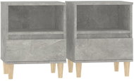 Shumee noční stolky 2 ks, betonově šedé 40 × 35 × 50 cm, 821803 - Night Stand