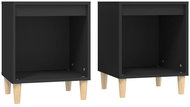 Shumee noční stolky 2 ks, černé 40 × 35 × 50 cm, 821861 - Night Stand