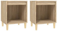 Shumee noční stolky 2 ks, dub sonoma 40 × 35 × 50 cm, 821865 - Night Stand