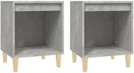 Shumee noční stolky 2 ks, betonově šedé 40 × 35 × 50 cm, 821867 - Night Stand