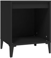 Shumee noční stolek černý 40 × 35 × 50 cm  - Night Stand