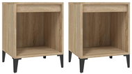 Shumee noční stolky 2 ks, dub sonoma 40 × 35 × 50 cm - Night Stand