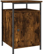 Shumee noční stolek kouřový dub 40 × 42 × 60 cm kompozitní dřevo - Night Stand