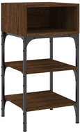 Shumee noční stolek hnědý dub 35 × 34,5 × 70 cm kompozitní dřevo - Night Stand