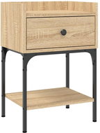 Shumee noční stolek dub sonoma 40,5 × 31 × 60 cm kompozitní dřevo - Night Stand