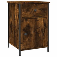 Shumee noční stolek kouřový dub 40 × 42 × 60 cm kompozitní dřevo, 825907 - Night Stand