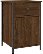 Shumee noční stolek hnědý dub 40 × 42 × 60 cm kompozitní dřevo, 825911 - Night Stand