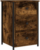 Shumee noční stolek kouřový dub 40 × 36 × 60 cm kompozitní dřevo - Night Stand