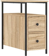Shumee noční stolek dub sonoma 30 × 60 × 60 cm kompozitní dřevo - Night Stand