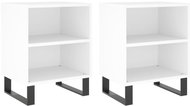 Shumee noční stolky 2 ks, bílé 40 × 30 × 50 cm kompozitní dřevo, 826797 - Night Stand