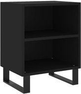 Shumee noční stolek černý 40 × 30 × 50 cm kompozitní dřevo - Night Stand