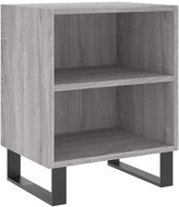 Shumee noční stolek šedý sonoma 40 × 30 × 50 cm kompozitní dřevo, 826808 - Night Stand