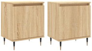 Shumee noční stolky 2 ks, dub sonoma 40 × 30 × 50 cm kompozitní dřevo, 826819 - Night Stand