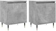 Shumee noční stolky 2 ks, betonově šedé 40 × 30 × 50 cm kompozitní dřevo, 826821 - Night Stand