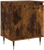 Shumee noční stolek kouřový dub 40 × 30 × 50 cm kompozitní dřevo, 826822 - Night Stand